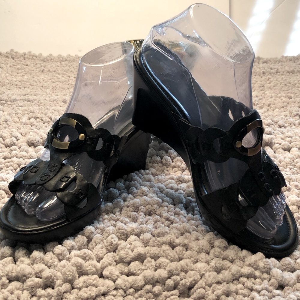 St John’s Bay Wedge Heeled Slide